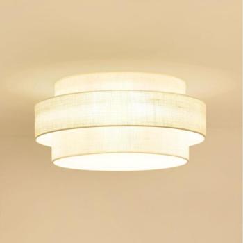 Brilagi Brilagi SPACE YUTE LED 12W 230V mennyezeti lámpa, 50 cm, krém  kép
