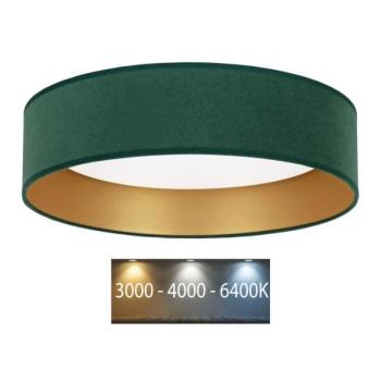 Brilagi Brilagi VELVET LED 24W 230V mennyezeti lámpa 3000/4000/6400K zöld/arany  kép