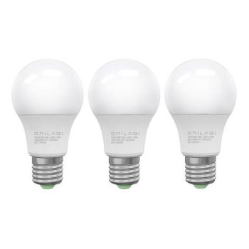 Brilagi KÉSZLET 3x LED Izzó ECOLINE A60 E27/10W/230V 4000K  kép