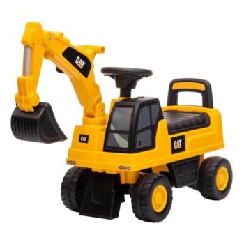 Buddy Toys Push autó kotrógép CAT 2xAA sárga/fekete  kép