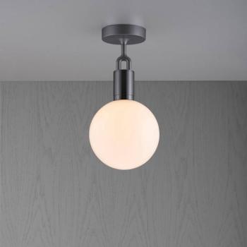 Buster + Punch Villás Gunmetal/üveg opál Ø 20cm kép