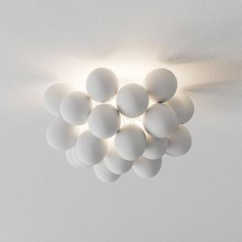 By Rydéns Gross mennyezeti lámpa, matt fehér, Ø 50 cm kép