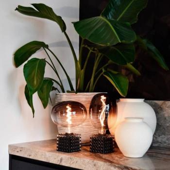 Calex Boden LED gömb E27 5W filament szab szürke kép