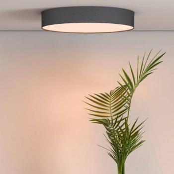 Calex Smart LED mennyezeti lámpa Fabric, Ø 40 cm, RGBW, dimmelhető kép