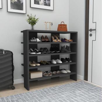  Cipősszekrény SARGEL 72x75,6 cm antracit  kép