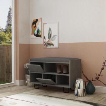  Cipősszekrény TROY 53,5x83,5 cm szürke  kép