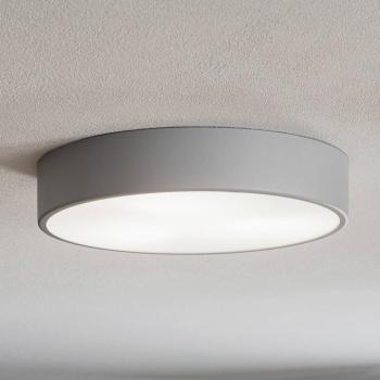 Cleo 400 mennyezeti lámpa, szürke, érzékelő, IP20, Ø 40 cm, fém kép