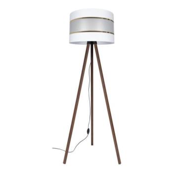  CORAL Állólámpa 1xE27/60W/230V barna/fehér/arany  kép
