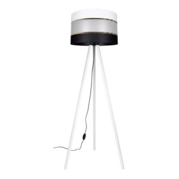  CORAL Állólámpa 1xE27/60W/230V fehér/fekete/arany  kép