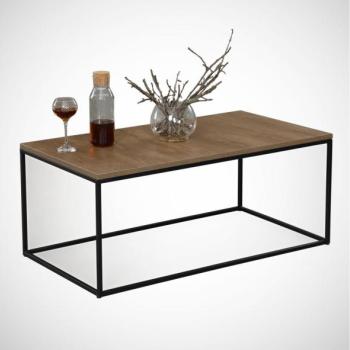  COSCO konferencia asztal 43x95 cm barna/fekete  kép