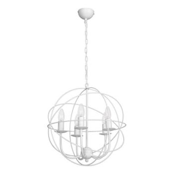  Csillár GLOBE 5 5xE14/60W fehér  kép