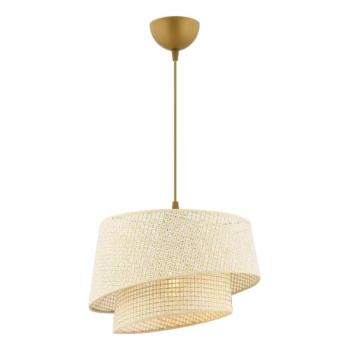  Csillár kábellel BARETTE 1xE27/60W/230V krémszínű  kép
