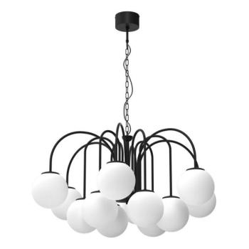  Csillár láncon CAMBRIDGE 12xE14/60W/230V fekete  kép