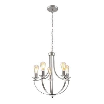  Csillár láncon GINA 5xE27/60W/230V króm  kép