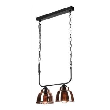  Csillár láncon MARIO 2xE27/60W/230V sárgaréz  kép
