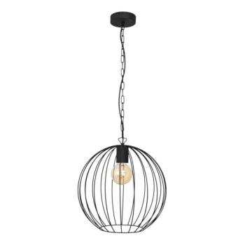  Csillár láncon MERCURE 1xE27/15W/230V fekete  kép