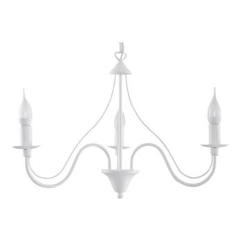  Csillár láncon MINERWA 3 3xE14/40W/230V fehér  kép
