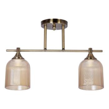  Csillár rúdon 2xE14/60W/230V réz  kép