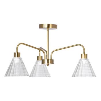  Csillár rúdon 3xE27/60W/230V arany  kép