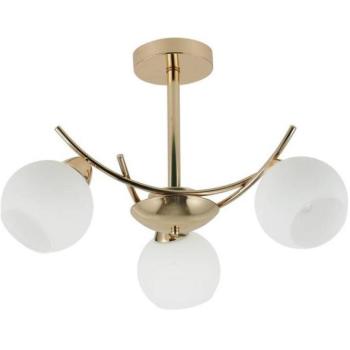  Csillár rúdon AMOS 3xE27/40W/230V arany  kép