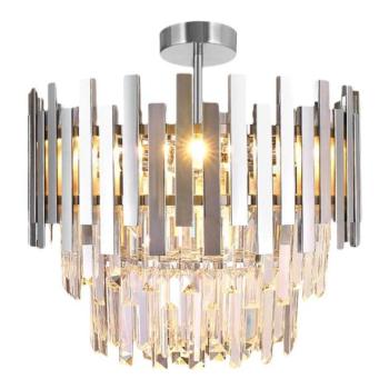  Csillár rúdon ASPEN 6xE14/40W/230V matt króm  kép