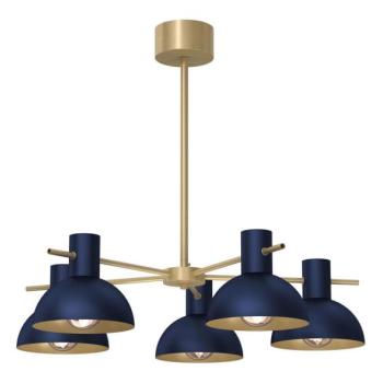  Csillár rúdon  ESTATE MINI 5xE27/15W/230V kék  kép