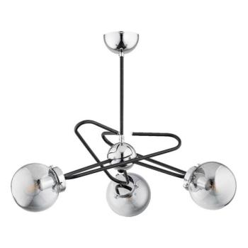  Csillár rúdon  SAGITO 3xE14/10W/230V króm  kép