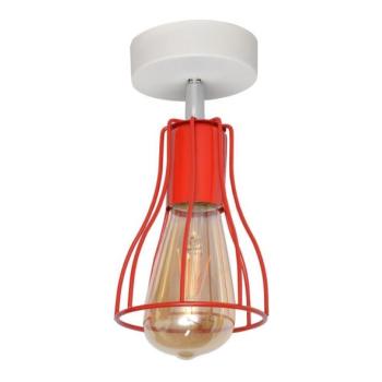  Csillár TUBE II 1xE27/15W/230V piros  kép