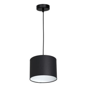  Csillár zsinóron ARDEN 1xE27/60W/230V á. 18 cm fekete/fehér  kép