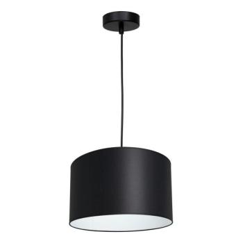  Csillár zsinóron ARDEN 1xE27/60W/230V á. 25 cm fekete/fehér  kép