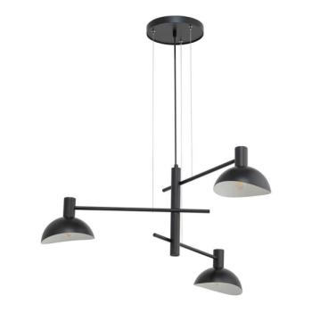  Csillár zsinóron ARTIS 3xE14/40W/230V fekete  kép