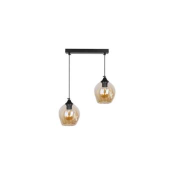  Csillár zsinóron ASPA 2xE27/40W/230V fekete  kép