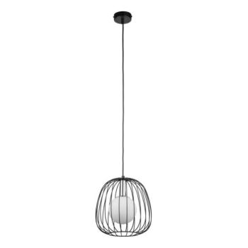  Csillár zsinóron BELL 1xG9/12W/230V átm. 24 cm fekete/fényezett króm  kép