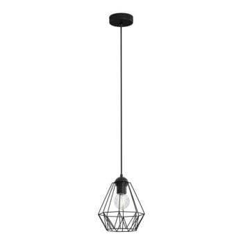  Csillár zsinóron BERGEN 1xE27/60W/230V fekete  kép
