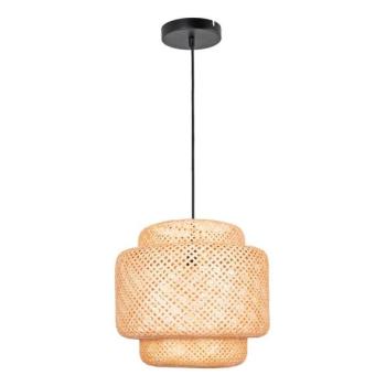  Csillár zsinóron BERTA 1xE27/20W/230V átm. 50 cm bambusz  kép