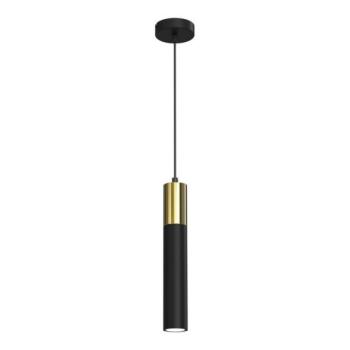  Csillár zsinóron CASSA 1xGU10/8W/230V fekete/arany  kép