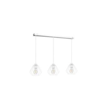  Csillár zsinóron CEED 3xE27/60W/230V fehér  kép