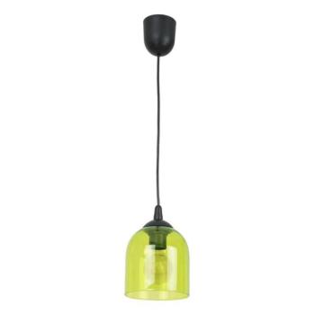  Csillár zsinóron CHRIS 1xE27/60W/230V átm. 11 cm zöld  kép