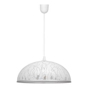  Csillár zsinóron CIRCLE 1xE27/15W/230V fehér  kép