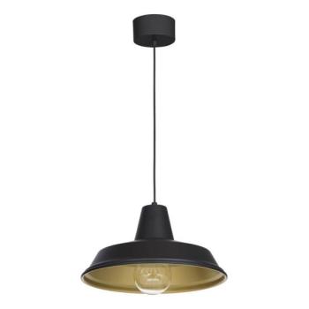 Csillár zsinóron CLASS 1xE27/15W/230V fekete  kép