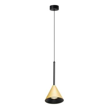  Csillár zsinóron CONE 1xGU10/10W/230V arany/fekete  kép