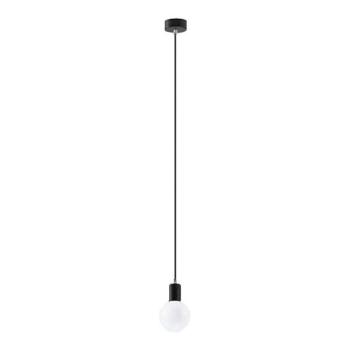  Csillár zsinóron EDISON 1xE27/60W/230V fekete  kép