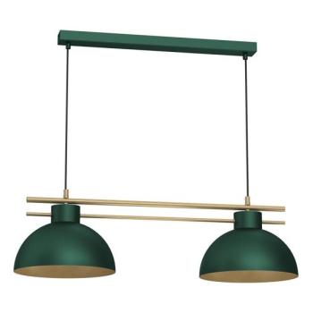  Csillár zsinóron ESTATE 2xE27/15W/230V zöld  kép