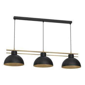  Csillár zsinóron ESTATE 3xE27/15W/230V fekete  kép