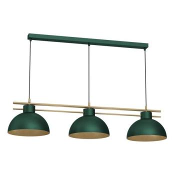  Csillár zsinóron ESTATE 3xE27/15W/230V zöld  kép