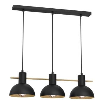  Csillár zsinóron ESTATE MINI 3xE27/15W/230V fekete  kép