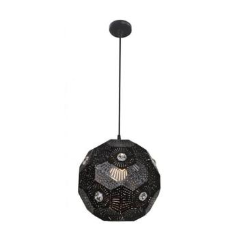  Csillár zsinóron EUPHORIA 1xE27/40W/230V fekete  kép