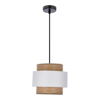  Csillár zsinóron FORNI 1xE27/40W/230V barna/fehér  kép