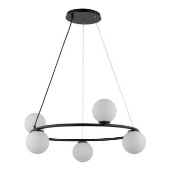  Csillár zsinóron GAMA 5xG9/12W/230V fekete  kép