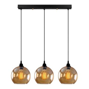 Csillár zsinóron GOLD 3xE27/40W/230V  kép